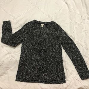 Black and white marbled sweater worn maybe once